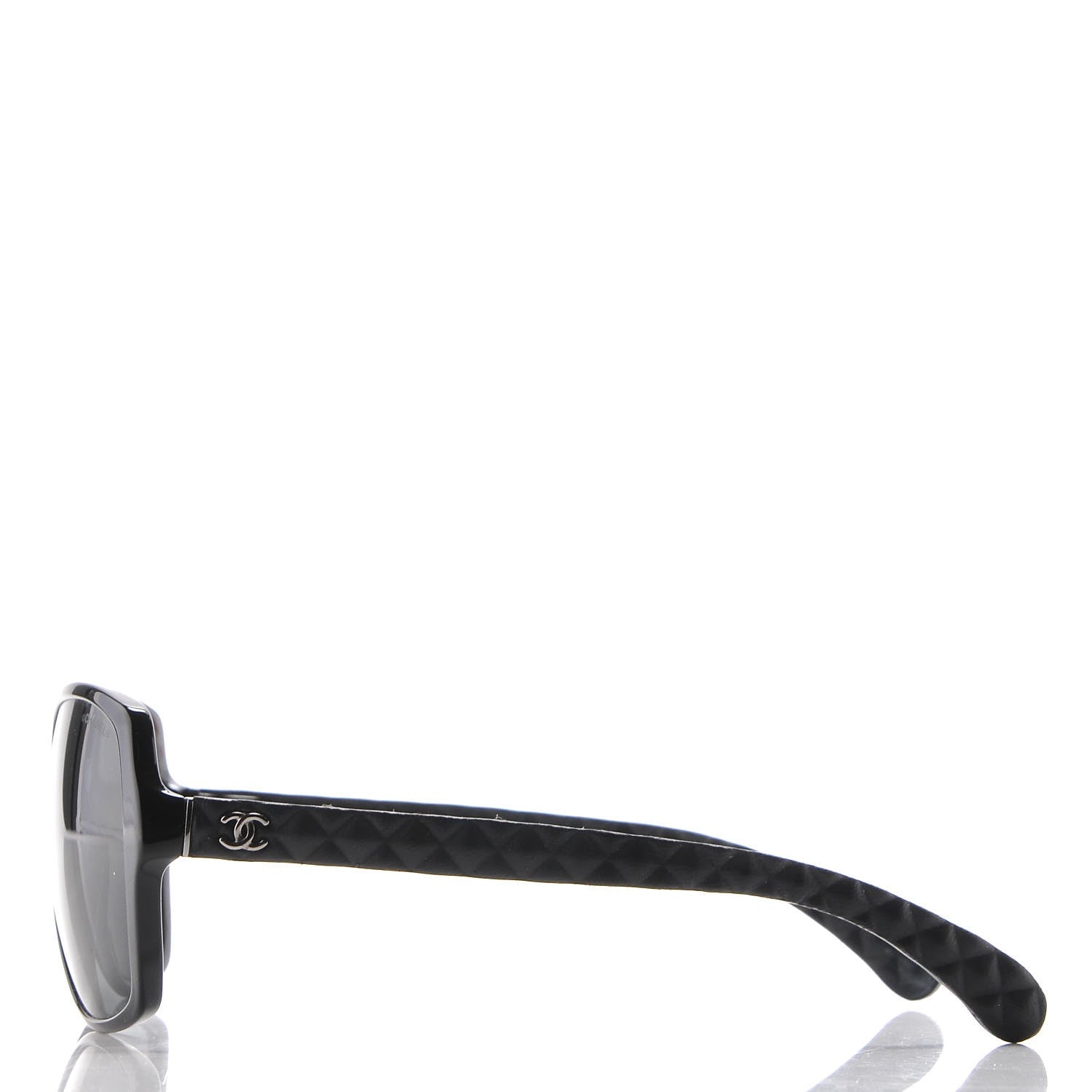 Chanel Quilted CC Sunglasses 5289-Q Black 3 of 7