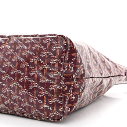 Goyard Goyardine Boheme Hobo Burgundy 12 of 12