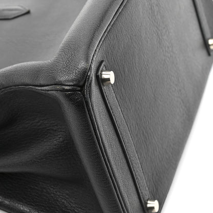 Hermes Chevre De Coromandel Birkin 35 Black 13 of 17