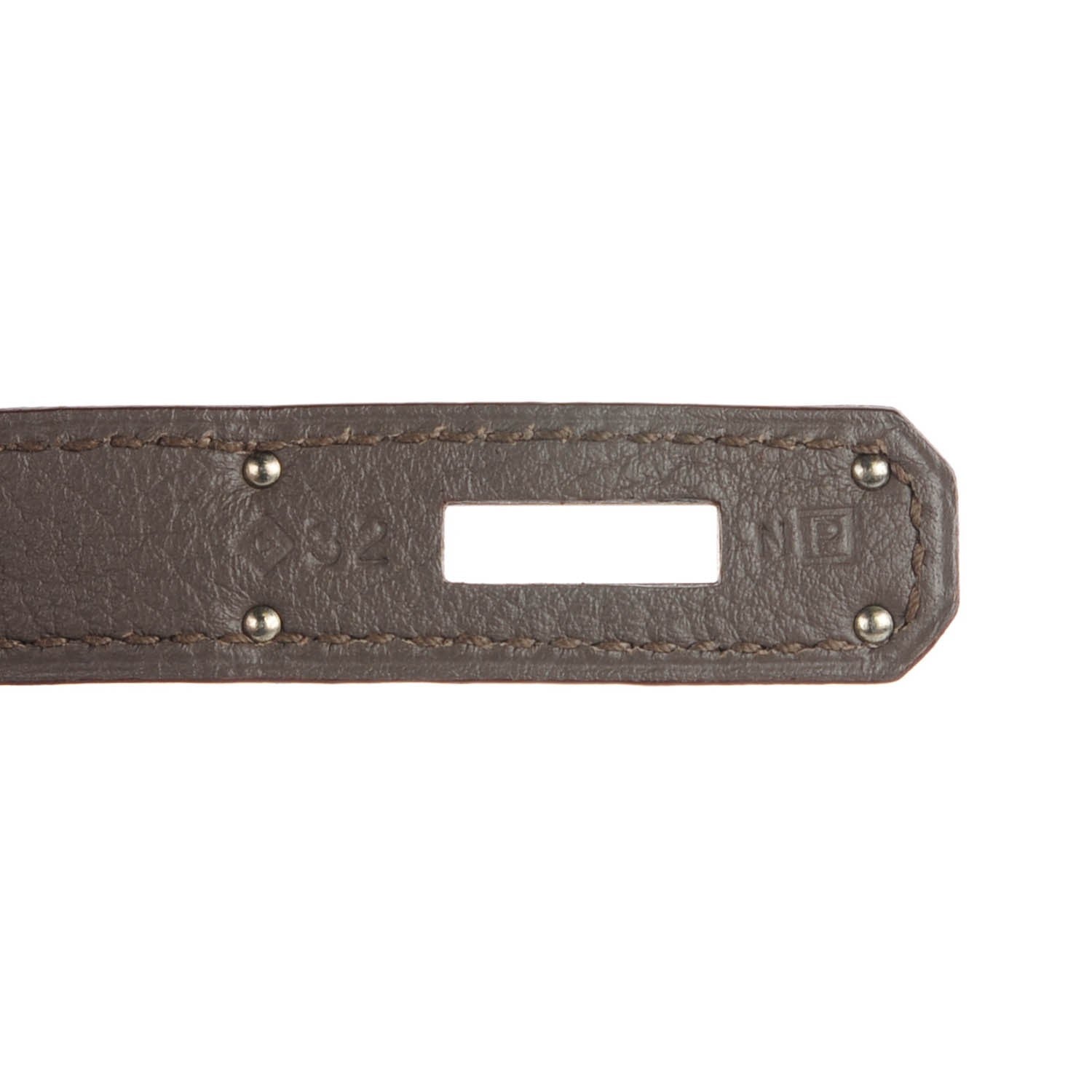 Hermes Togo Kelly Retourne 35 Etain 8 of 27