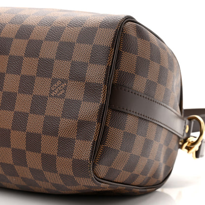 Louis Vuitton Damier Ebene Speedy Bandouliere 25 9 of 10