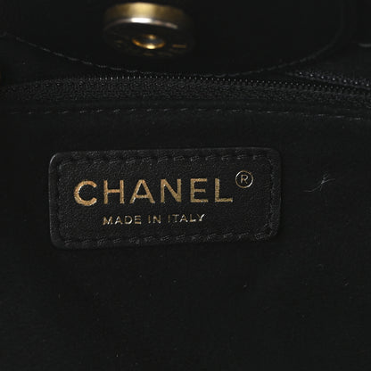 Chanel Caviar Small Studded Deauville Tote Black 6 of 11