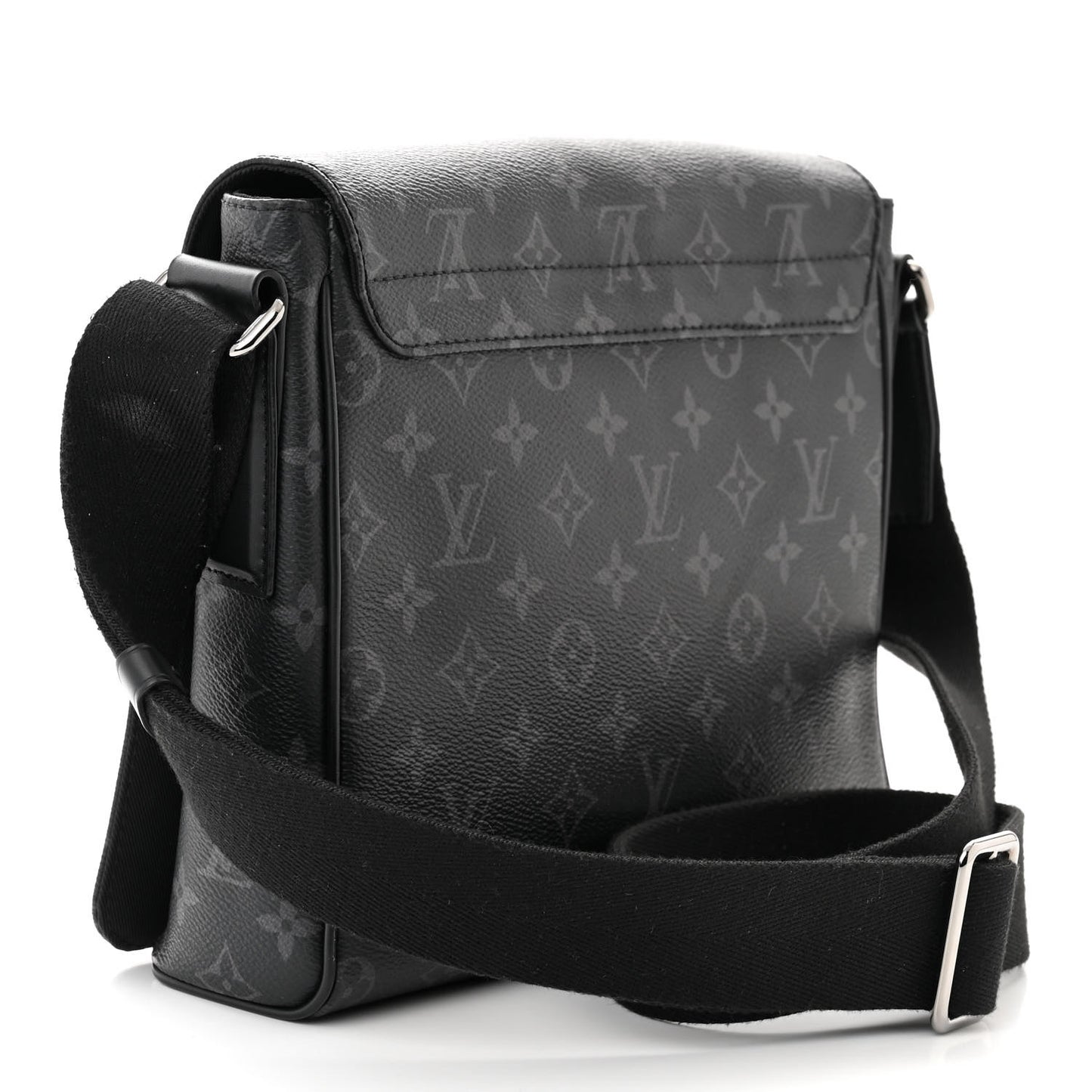 LOUIS VUITTON Monogram Eclipse District PM Black