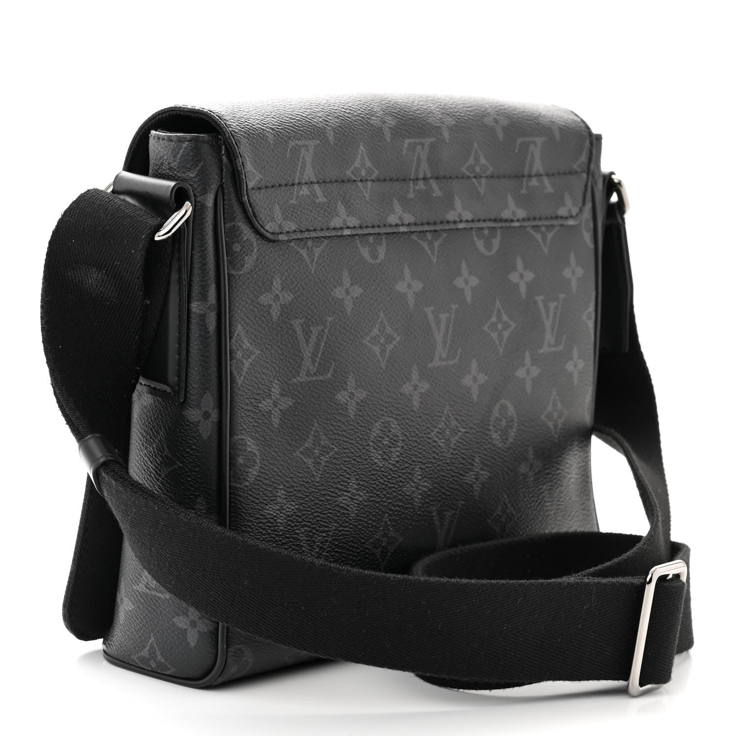 Louis Vuitton LOUIS VUITTON Monogram Eclipse District PM Black 3 of 10