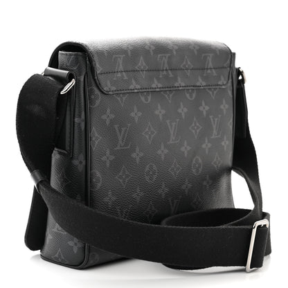 Louis Vuitton LOUIS VUITTON Monogram Eclipse District PM Black 3 of 10
