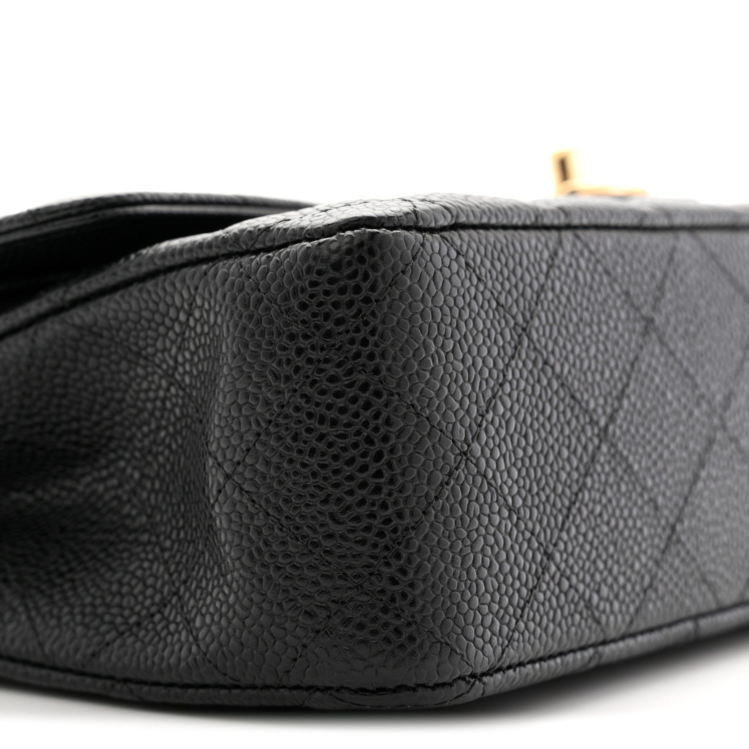 Chanel Caviar Quilted Medium Double Flap Black 9 of 11