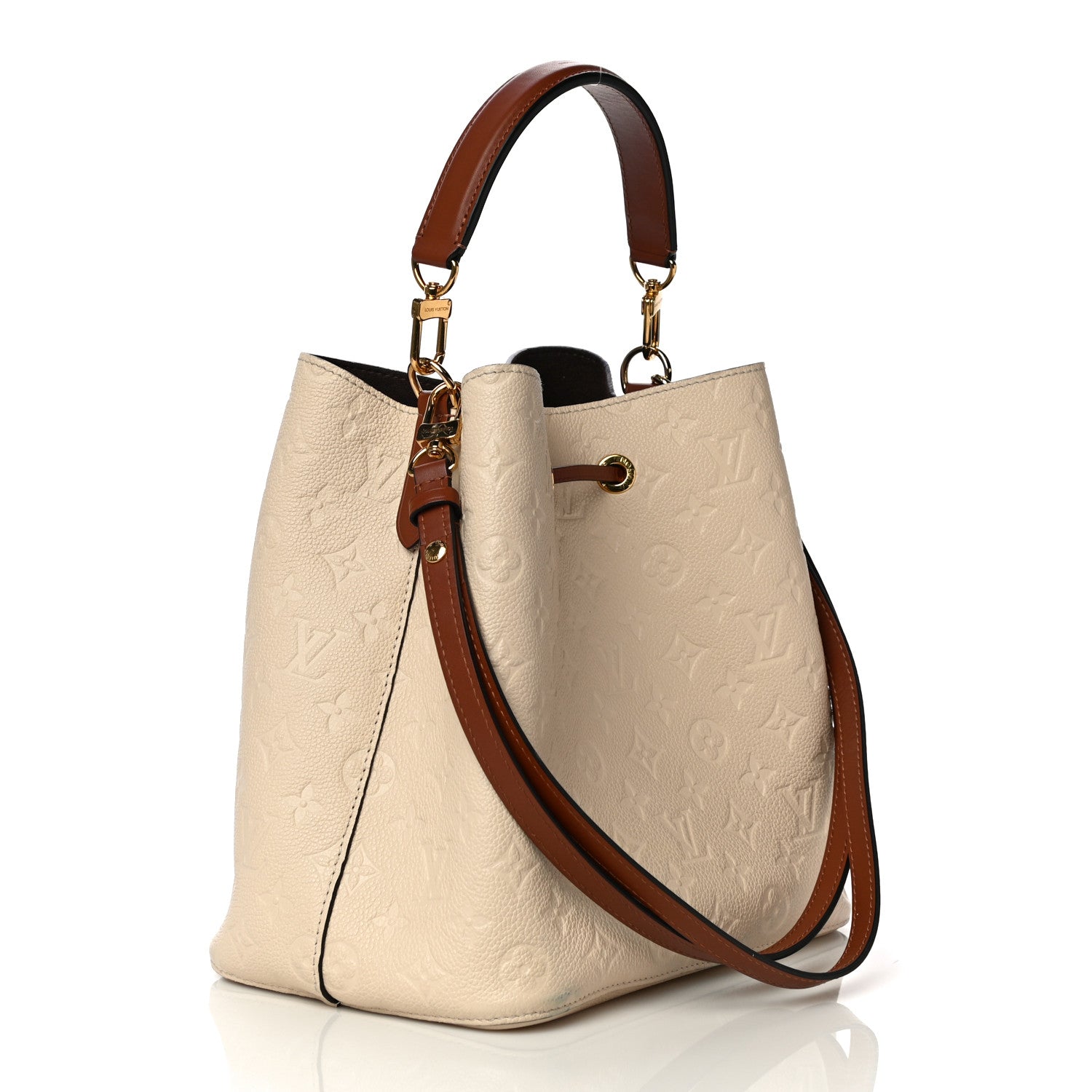 Louis Vuitton Empreinte Neonoe MM Cream 3 of 9