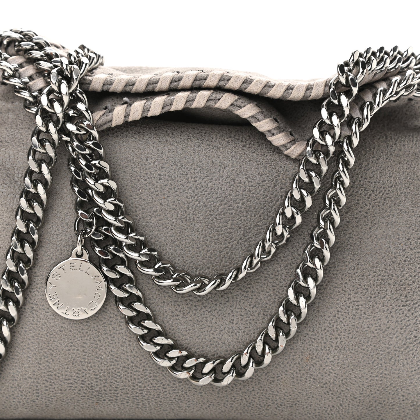 Shaggy Deer Tiny Falabella Tote Grey