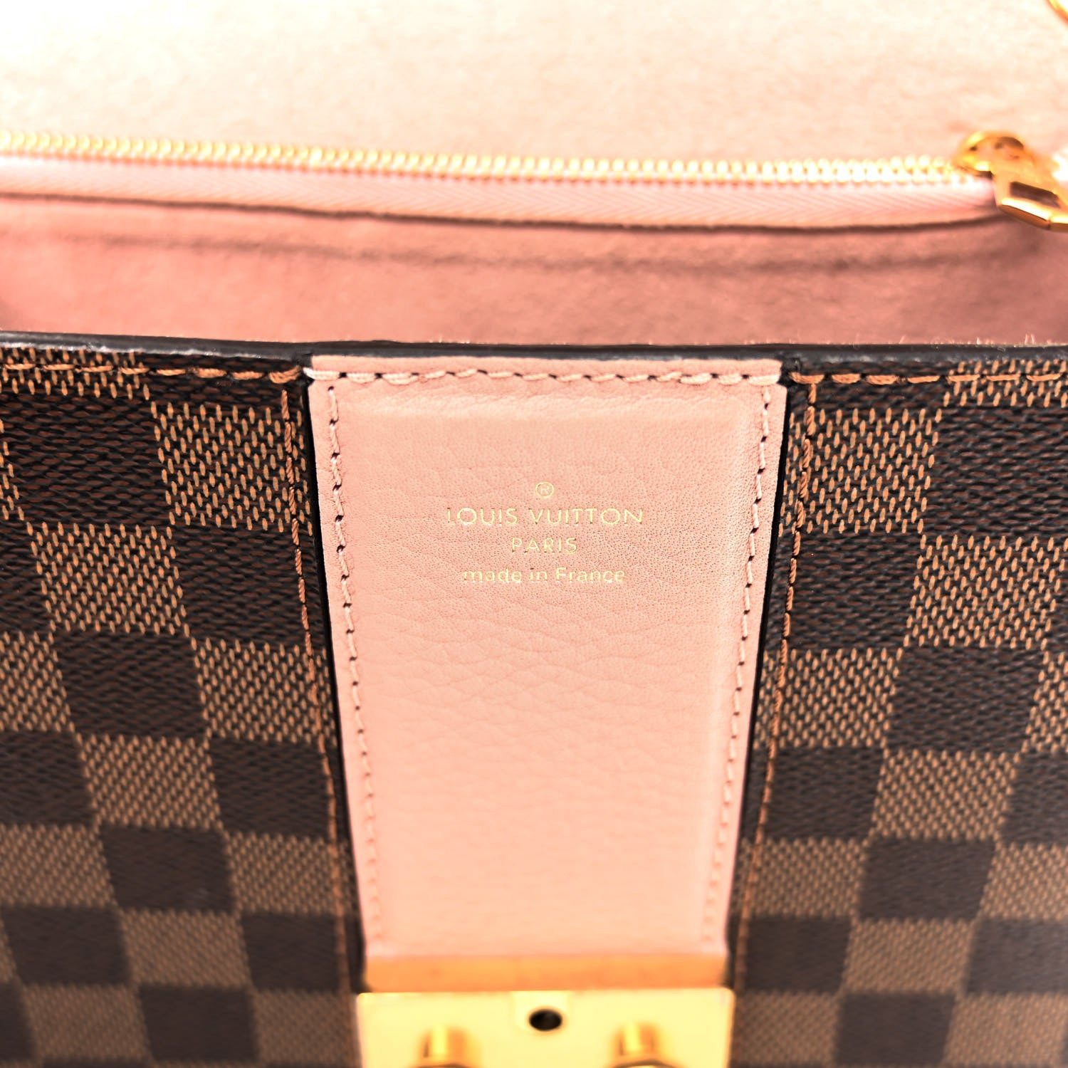 Louis Vuitton Damier Ebene Cuir Taurillon Wight Magnolia 6 of 10