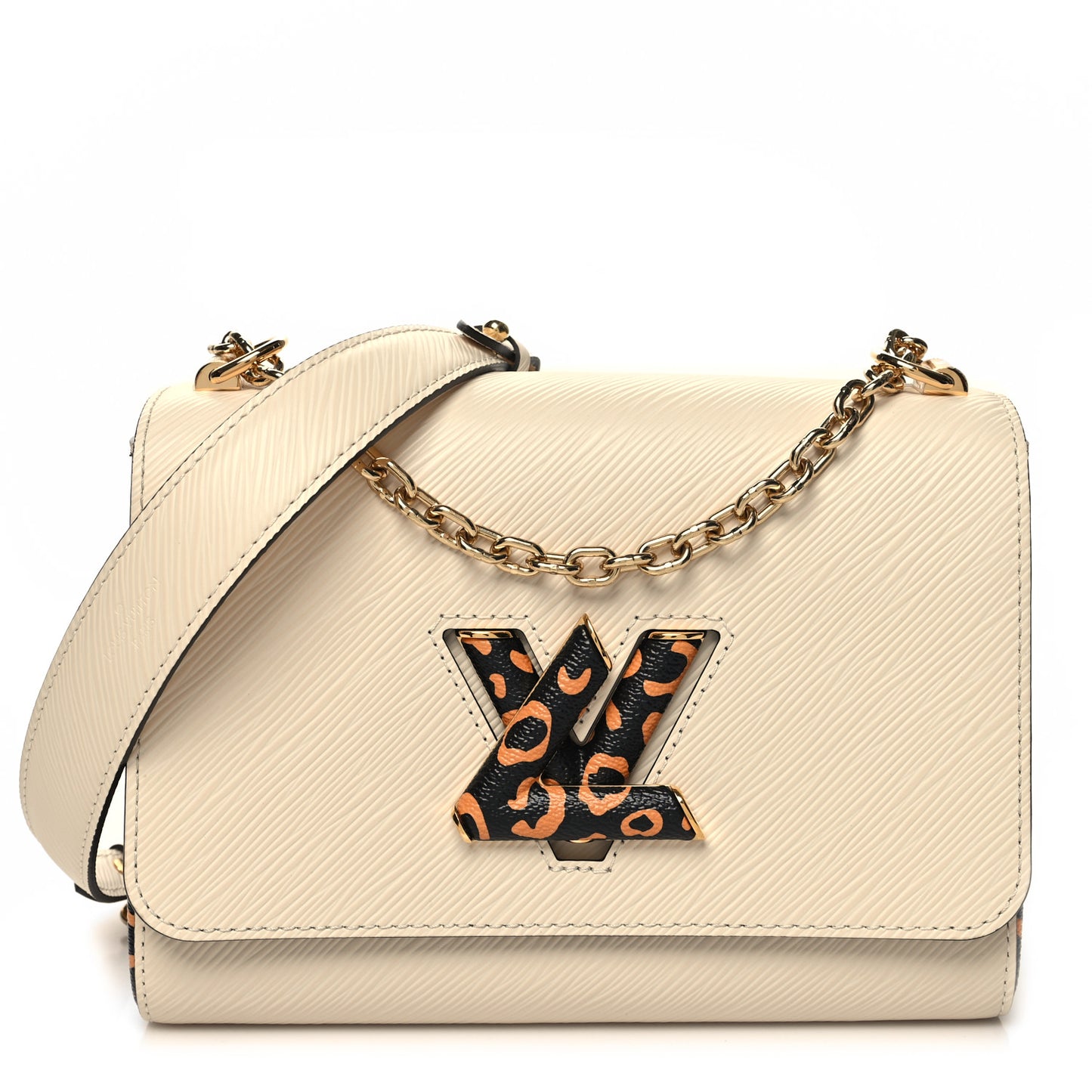 Epi Giant Jungle Twist Shoulder Bag MM Quartz