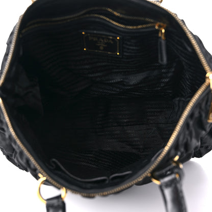 Prada Tessuto Nylon Gaufre Tote Black 5 of 11
