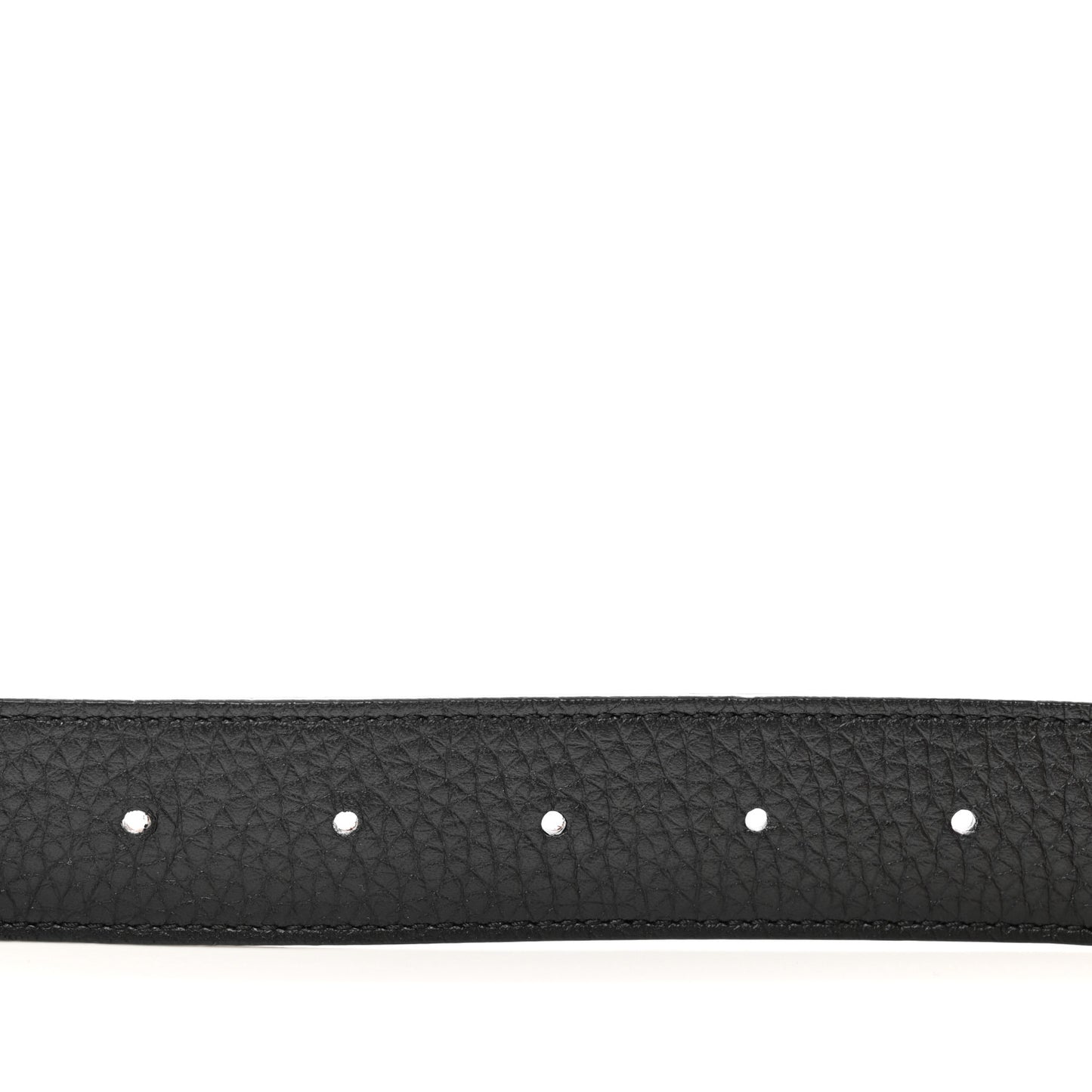 Taurillon Calfskin 30mm LV Initiales Reversible Belt 90 36 Black