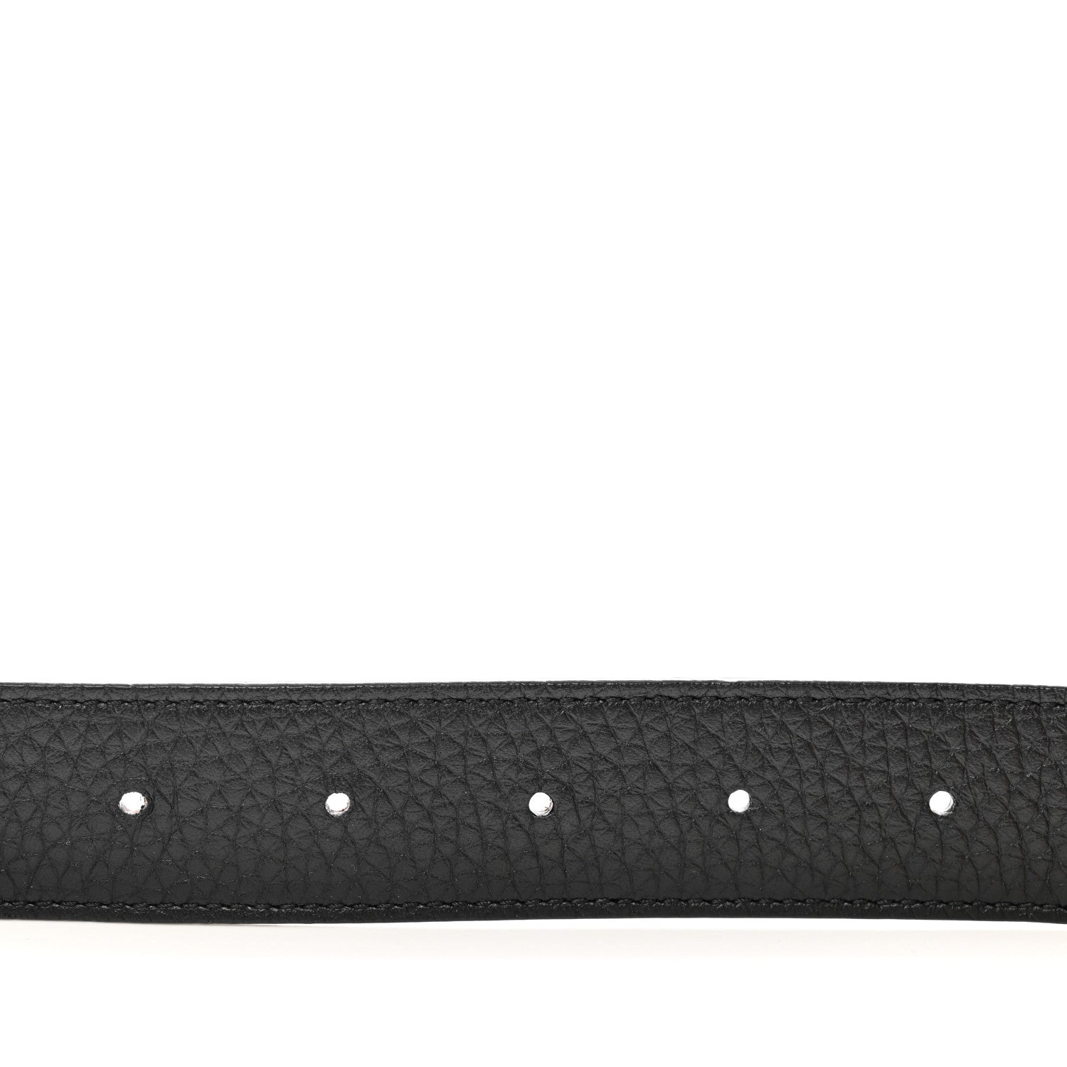 Louis Vuitton Taurillon Calfskin 30mm LV Initiales Reversible Belt 90 36 Black 4 of 6