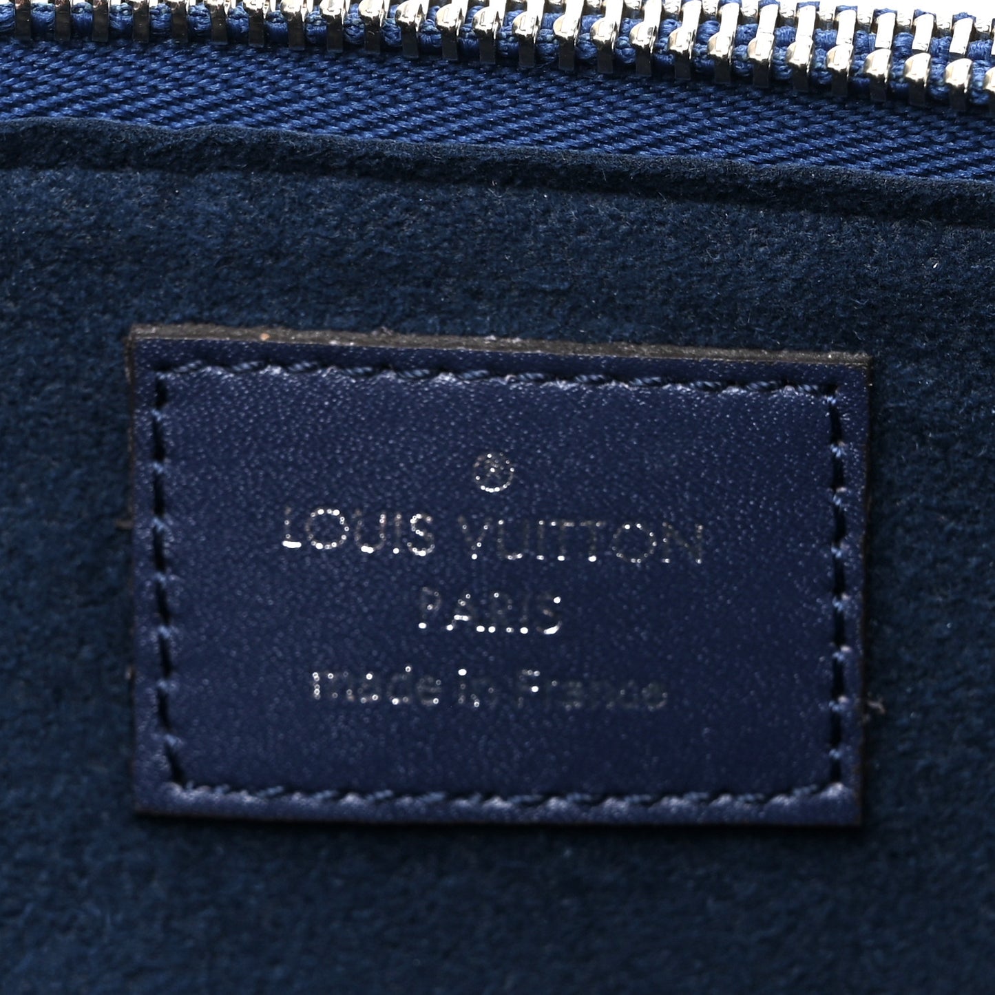 Monogram Giant Escale Double Zip Pochette Blue