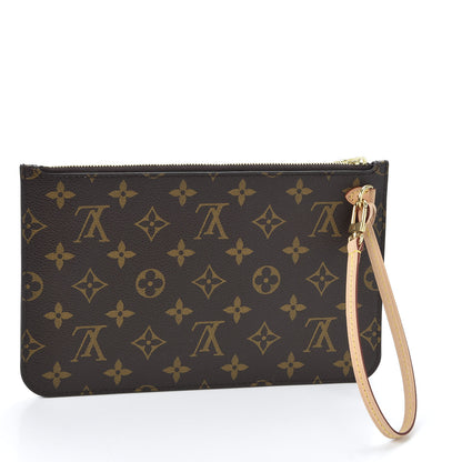 Louis Vuitton Monogram Neverfull MM GM Pochette 2 of 8