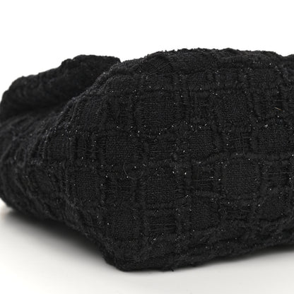 Chanel Tweed Quilted Medium Chanel 19 Flap Black 9 of 10