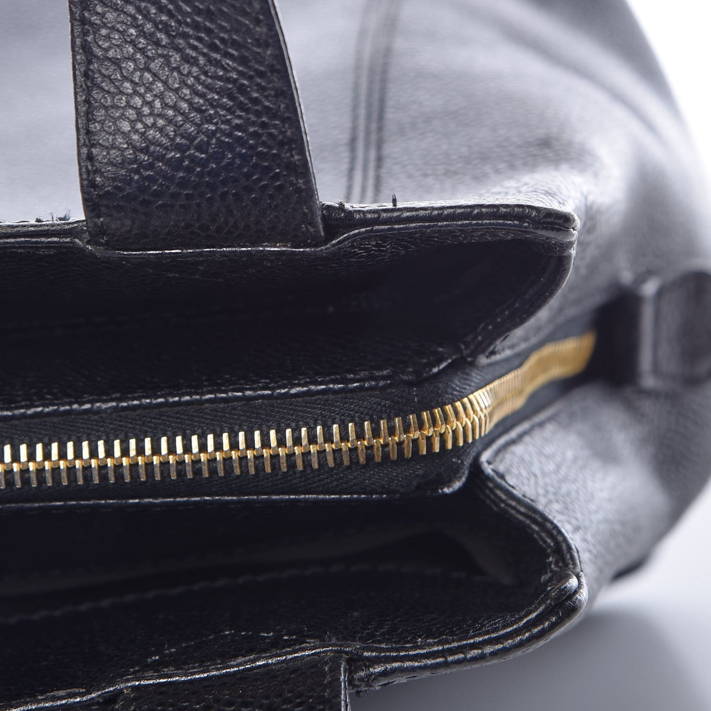 Caviar Shopper Tote Black