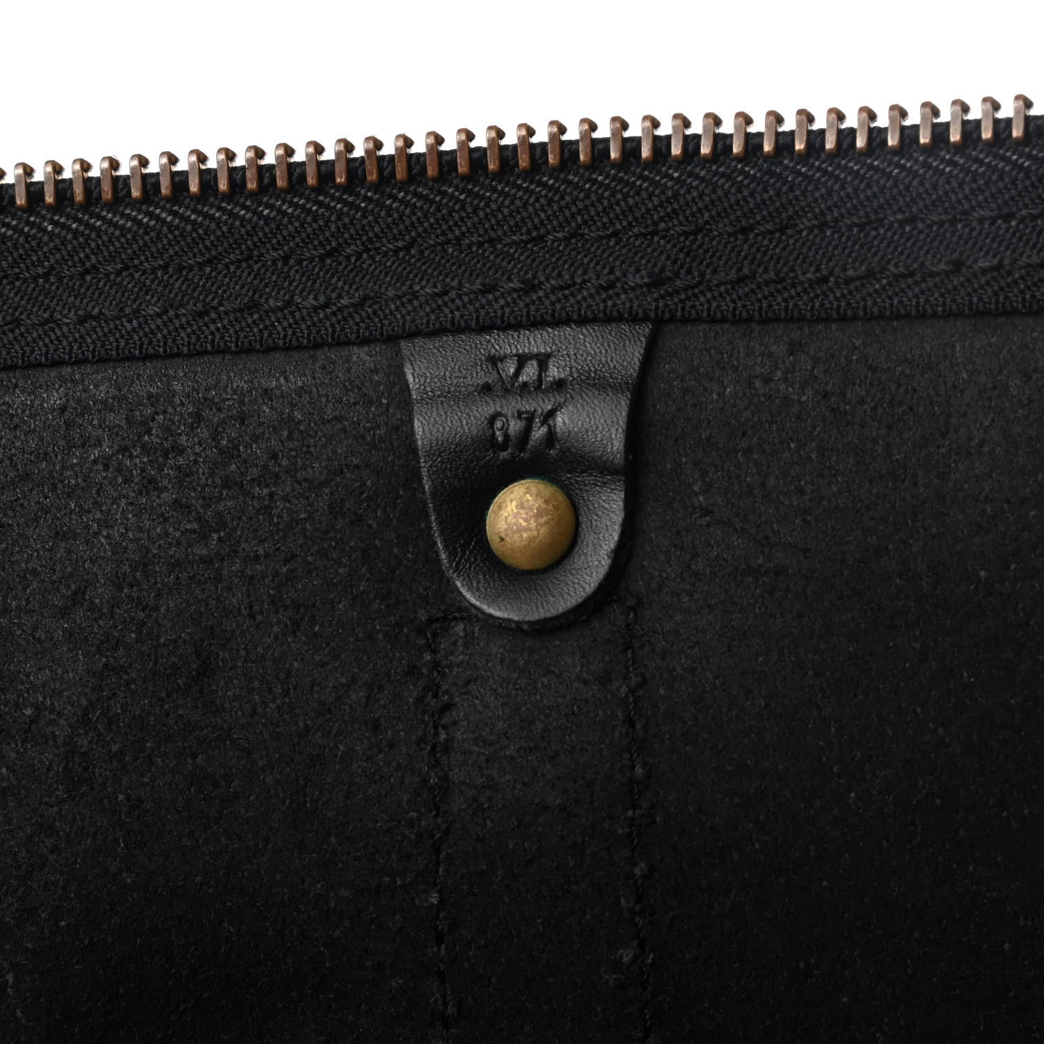 Louis Vuitton Epi Keepall 60 Black 5 of 9
