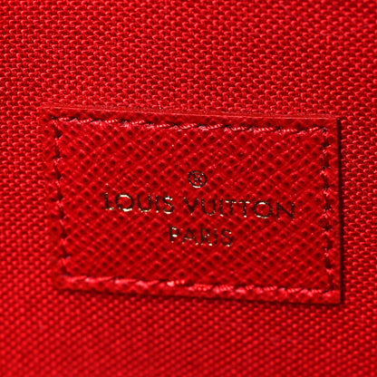 Louis Vuitton Damier Ebene Pochette Felicie Chain Wallet 7 of 12