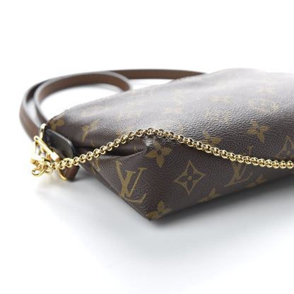 Louis Vuitton Monogram Pallas Clutch Black 9 of 10