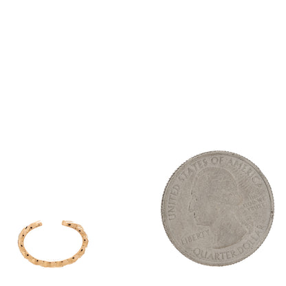 Anita Ko 18K Rose Gold Diamond Thin Braid Ear Cuff 2 of 3