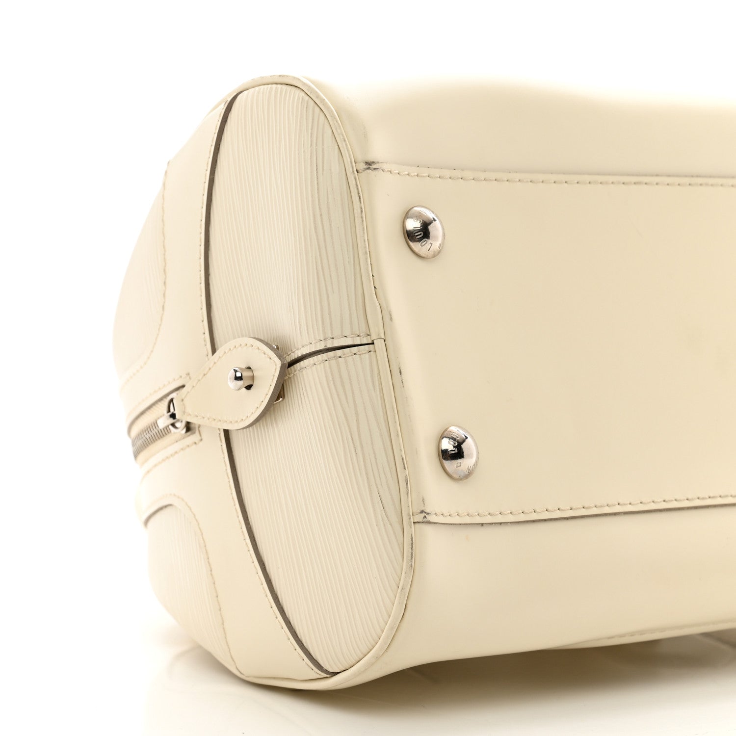Louis Vuitton Epi Bowling Montaigne PM Ivory 8 of 12