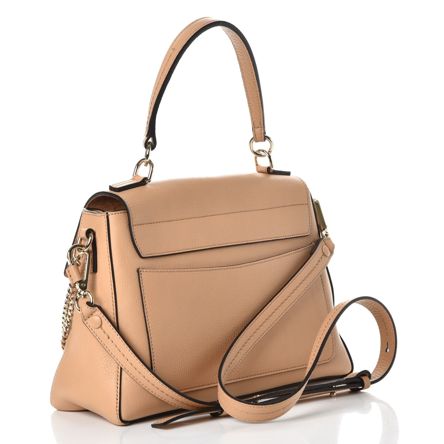Chloe Calfskin Small Faye Day Shoulder Bag Blush Nude 4 of 8