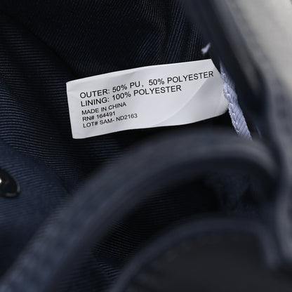 Telfar Vegan Leather Small Shopping Bag Navy 7 of 10