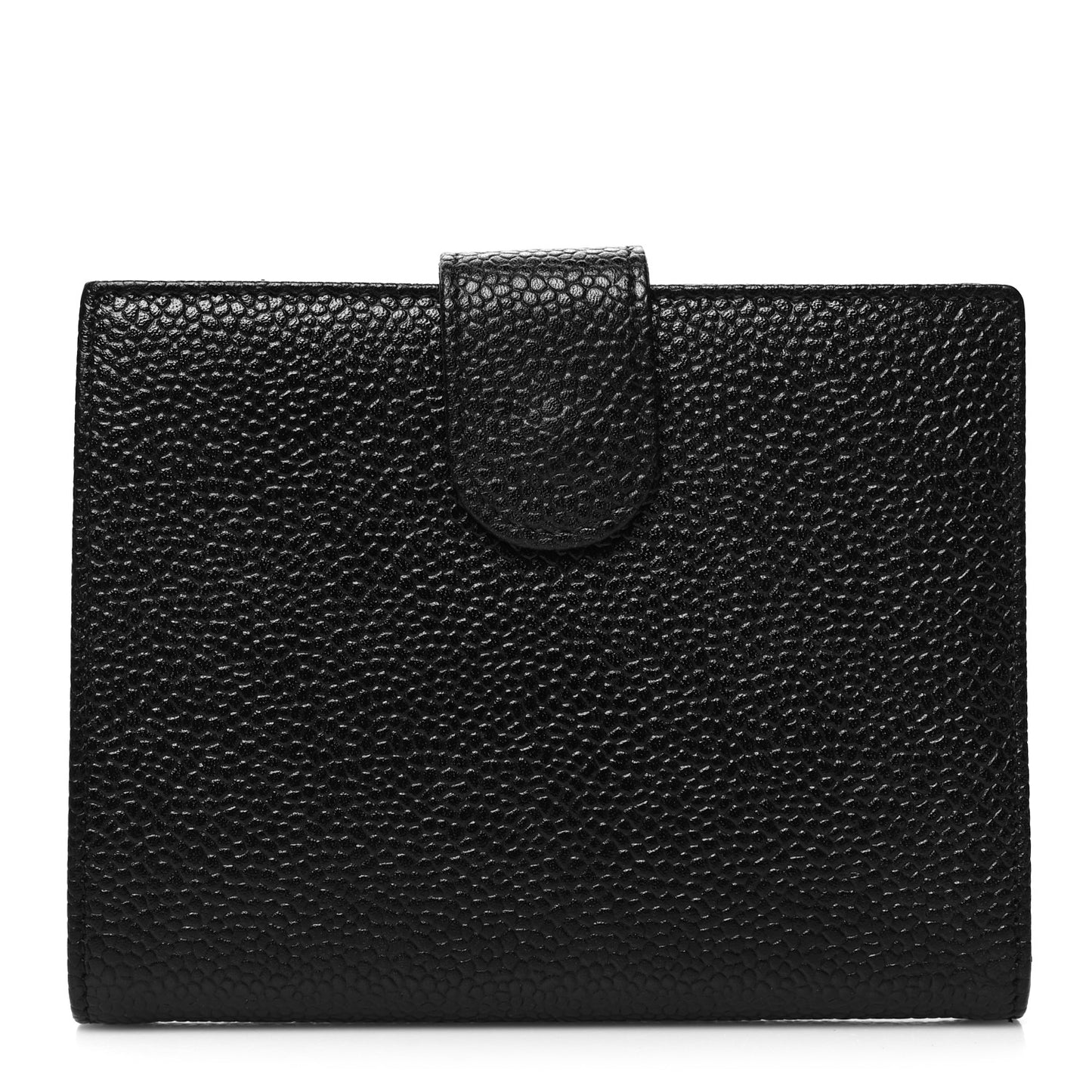Caviar Timeless CC French Wallet Black