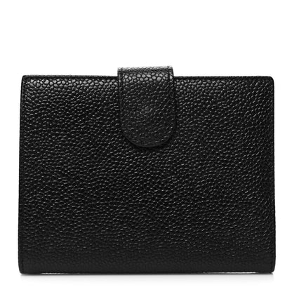 Chanel Caviar Timeless CC French Wallet Black 1 of 12