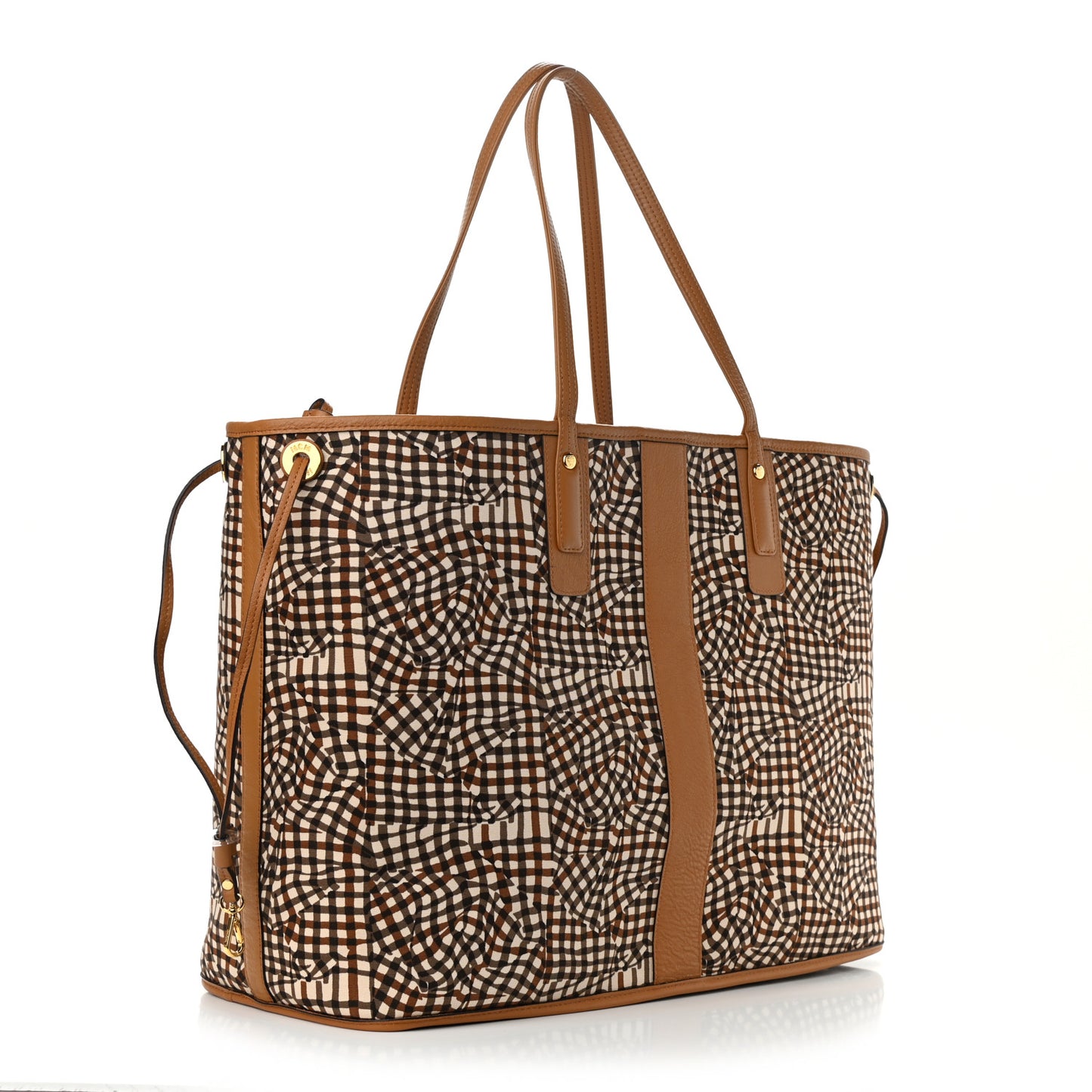 Visetos Large Liz Reversible Shopper Tote Cognac
