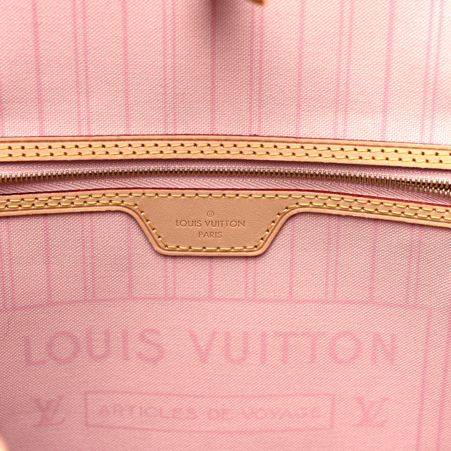Louis Vuitton Damier Azur Neo Neverfull GM Rose Ballerine 7 of 12