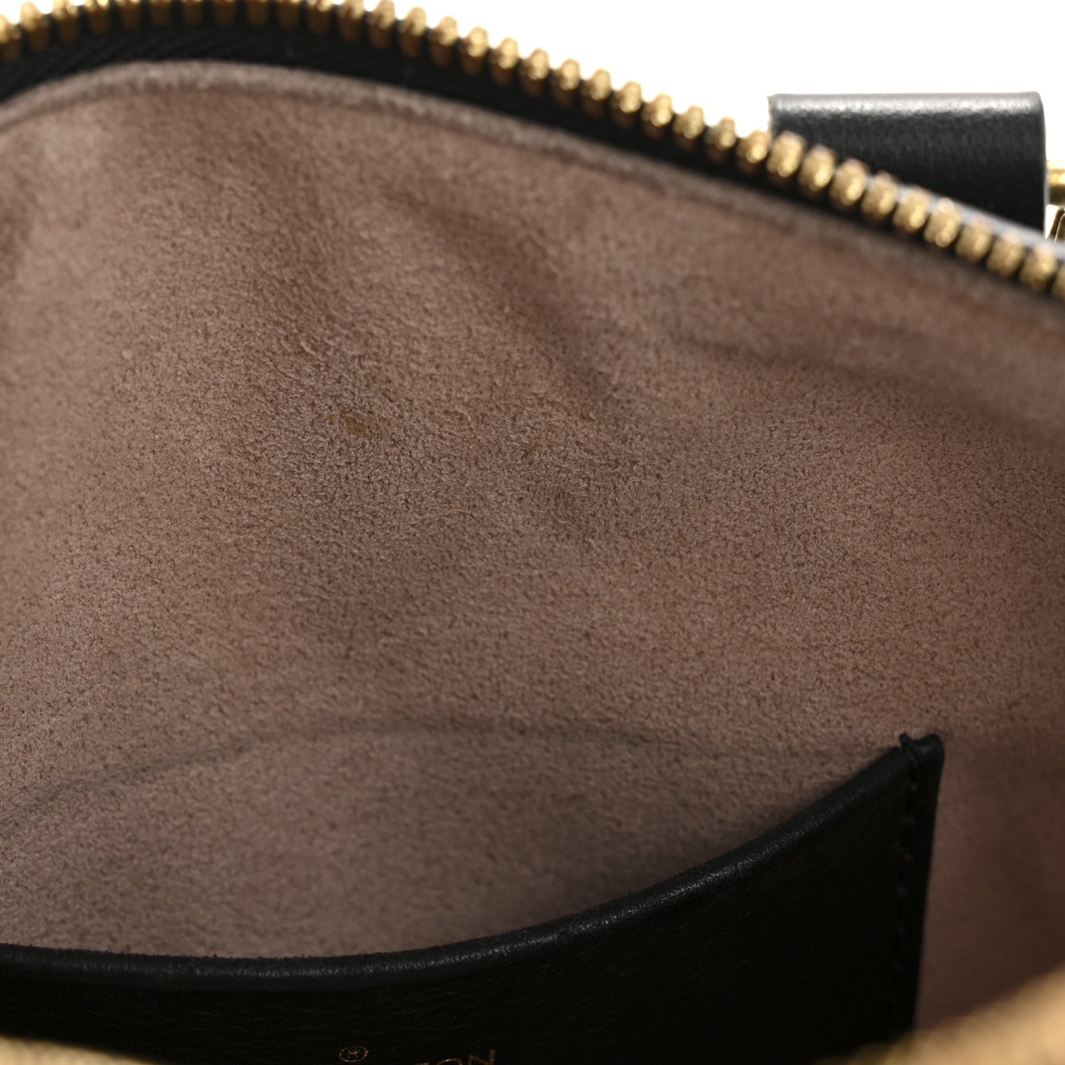 Louis Vuitton Lambskin Embossed Monogram Speedy 22 Bandouliere Black 10 of 12
