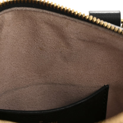 Louis Vuitton Lambskin Embossed Monogram Speedy 22 Bandouliere Black 10 of 12