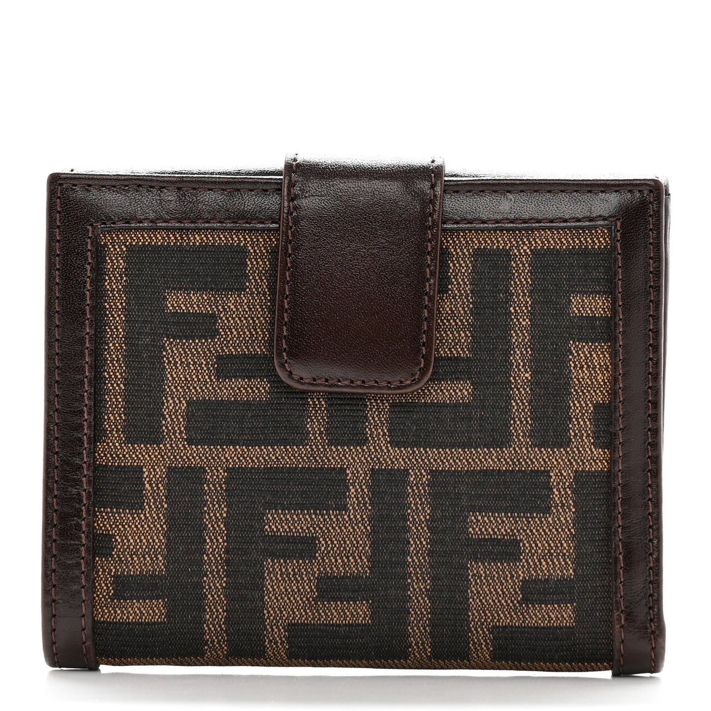 Zucca Calfskin Donna Wallet Tobacco