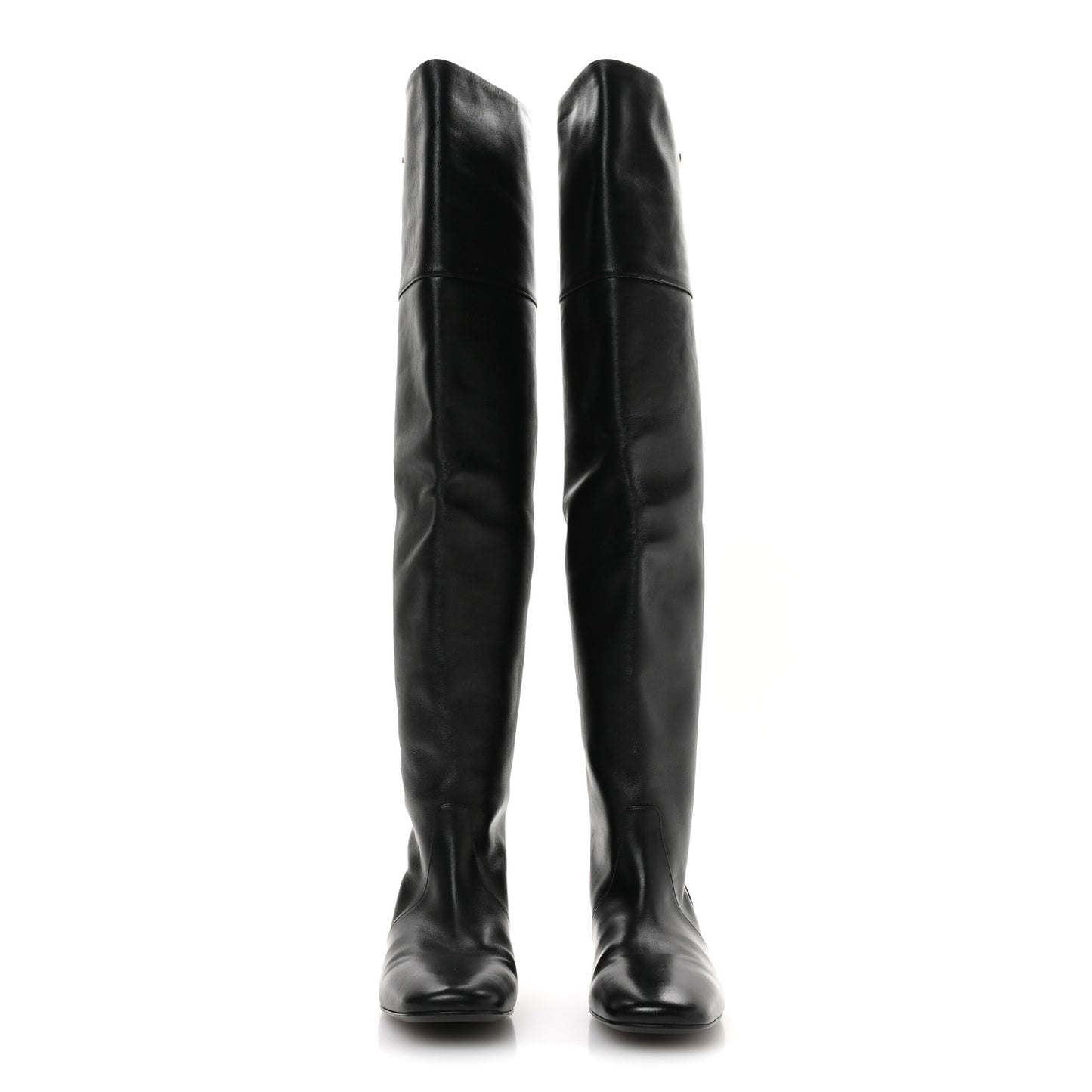 Calfskin D-Town Boots 37.5 Black