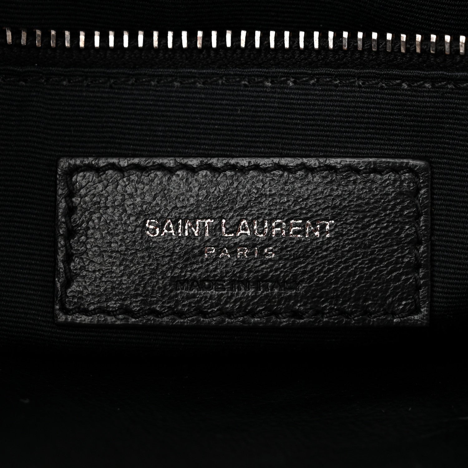 Saint Laurent Crinkled Calfskin Matelasse Monogram Medium Niki Chain Satchel Ivory 6 of 12