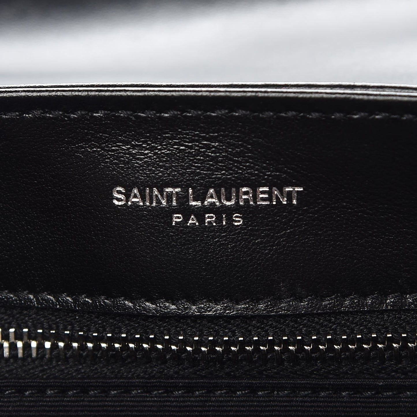 Calfskin Y Quilted Monogram Toy Loulou Crossbody Bag Black