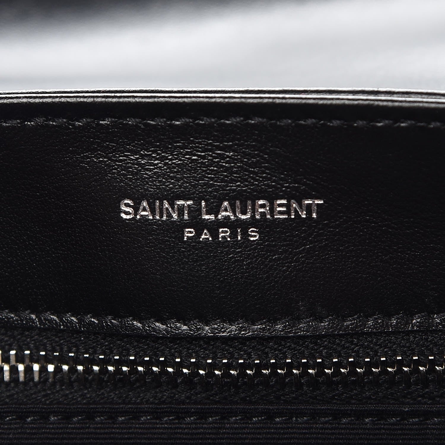 Saint Laurent Calfskin Y Quilted Monogram Toy Loulou Crossbody Bag Black 6 of 9