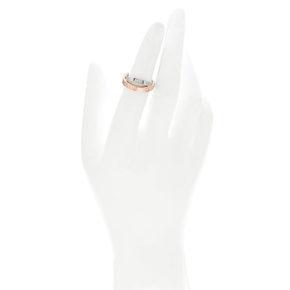 Cartier 18K Pink White Gold 6 Diamonds LOVE Ring 48 4.5 2 of 5