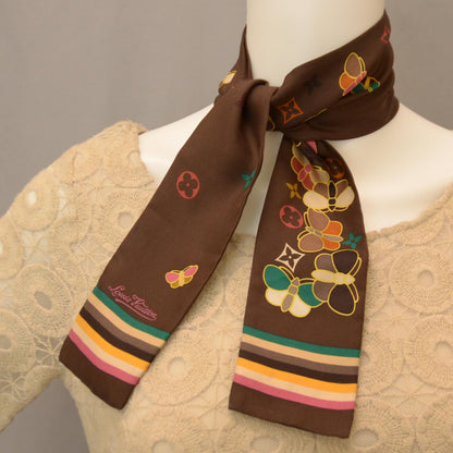 Louis Vuitton Silk Papillon Butterfly Bandeau 2 of 5