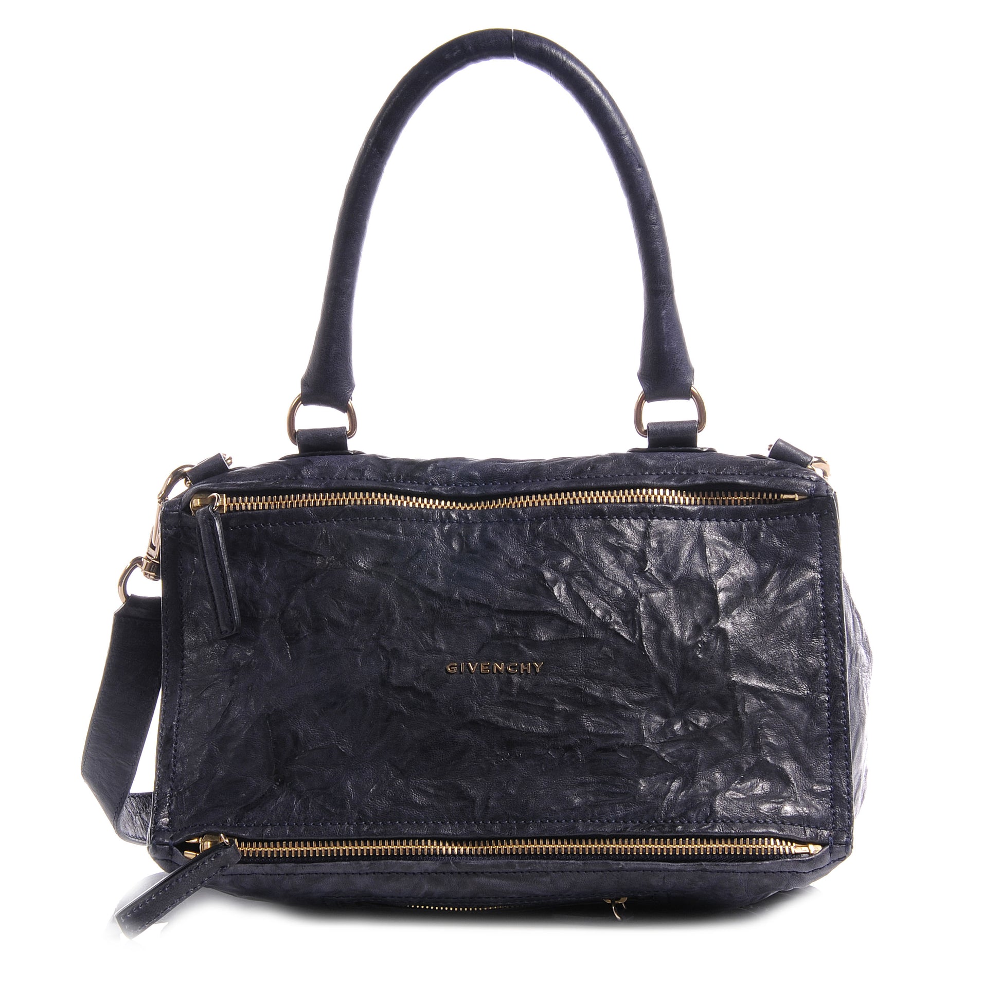 Givenchy Tumbled Sheepskin Medium Pandora Bag Black 1 of 7