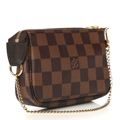 Louis Vuitton Damier Ebene Mini Pochette Accessories 3 of 11