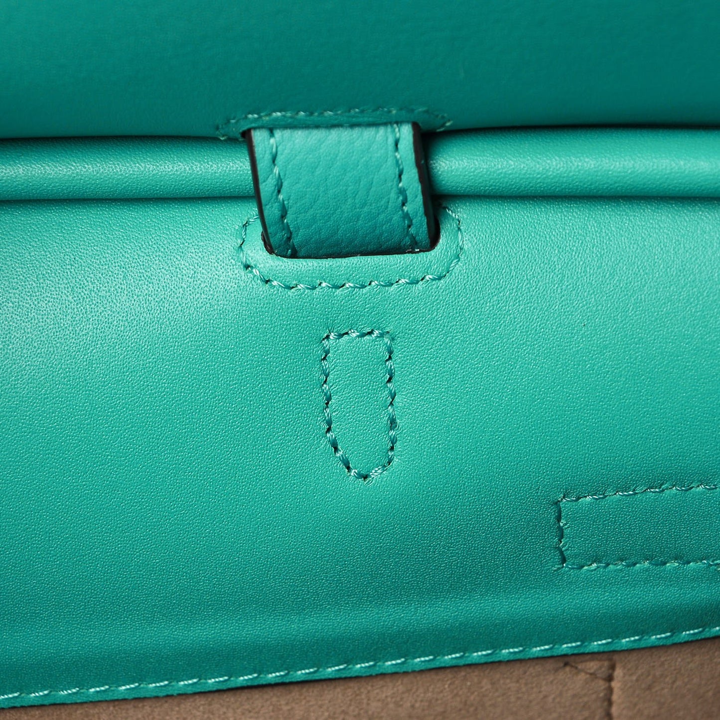 Grained Calfskin Medium Milla Convertible Backpack Oasis Green