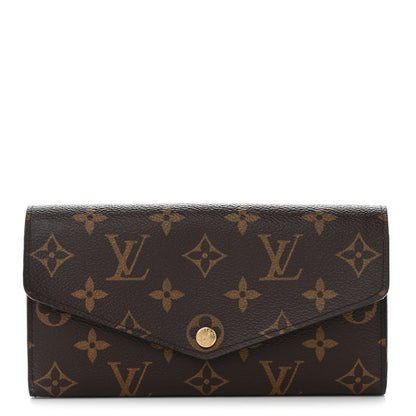 Louis Vuitton Monogram Sarah Wallet NM Rose Ballerine 1 of 11