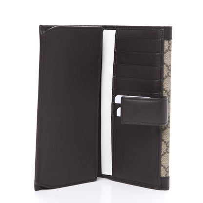 Gucci Monogram Script Continental Wallet Dark Brown 4 of 8
