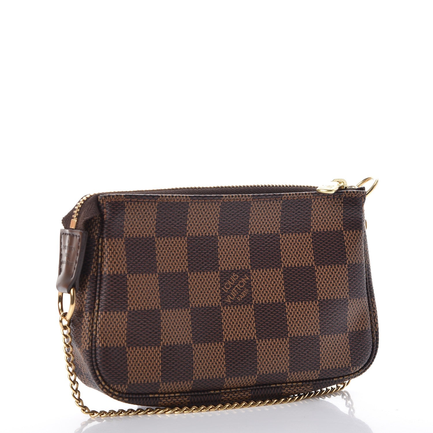 Louis Vuitton Damier Ebene Mini Pochette Accessories 3 of 8