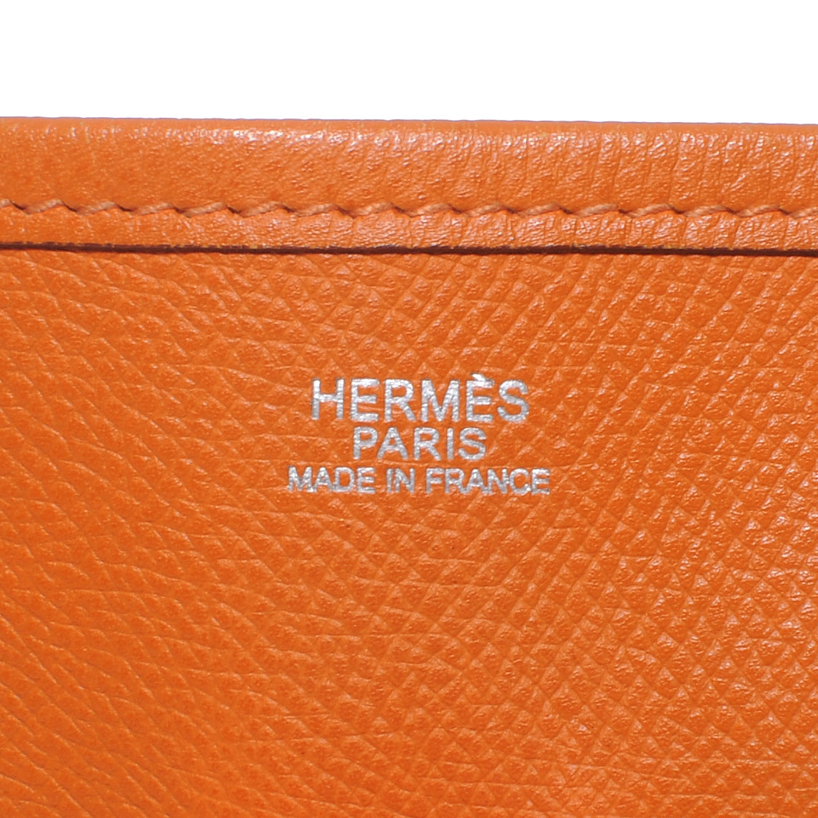 Hermes Epsom Evelyne II PM Orange 5 of 7