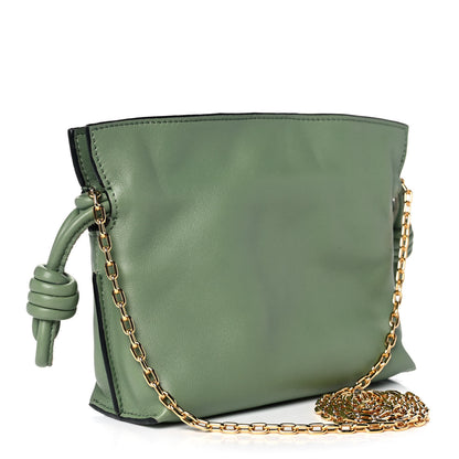 Loewe Calfskin Nano Flamenco Knot Clutch Rosemary 2 of 9