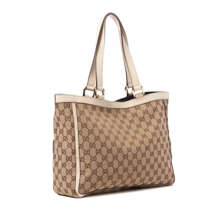 Gucci Monogram Abbey D Ring Tote Off White 2 of 9